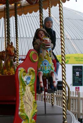 020104 Sarah & Isabel on Carousel