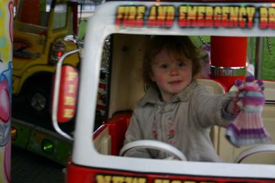 Isabel in Fire Truck 2