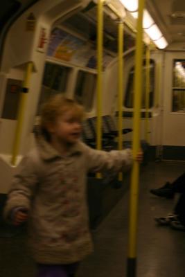 Isabel on the Tube