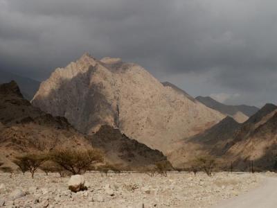 Wadi Khab AShamis, the direct route across Musandam Peninsula from Dibba to Ras al Khaimah