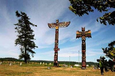 Totem Poles, Campbell River, B.C.