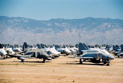 Tours of the Boneyard are available from the Pima Air Museum