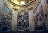 Main Altar, Church of Sant Andrea Della Valle, frescoes by Domenichino (1624-1628)