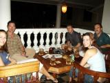 The crew at the Galle Face Hotel