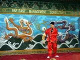 Martial Arts Performer, Chinese Pavilion