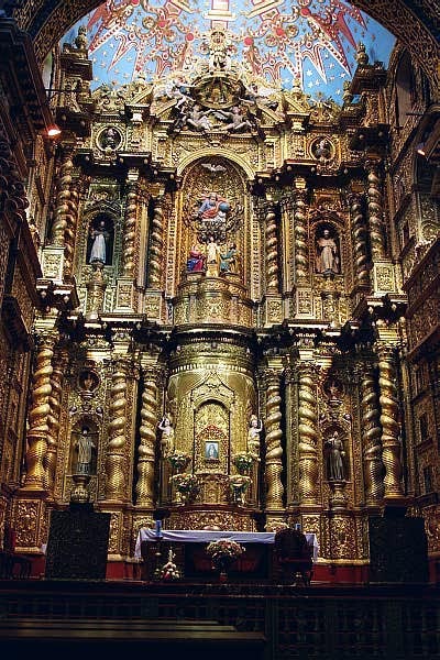 Church of La Compania, Quito