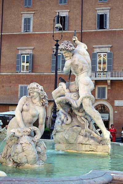 Neptune Fountain, Piazza Navona, Rome