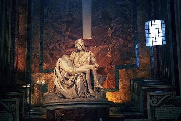 Michaelangelo's Pieta, St. Peter's Basilica