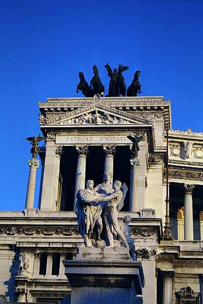 Detail of Victor Emmanuell Monument