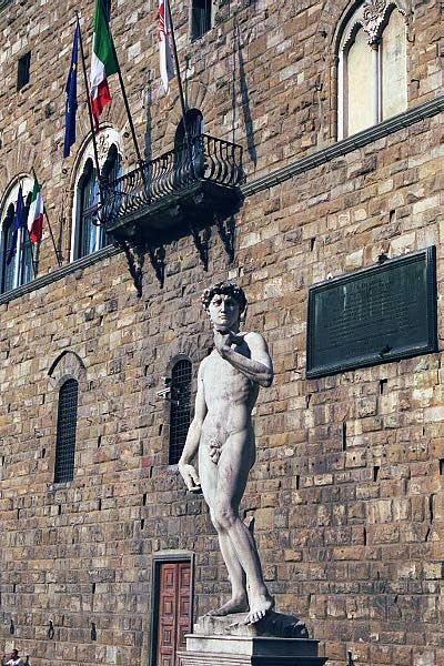 David, Piazza della Segnoria, Florence
