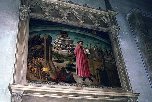 Dante Explaining the Divine Comedy, 1465, Duomo