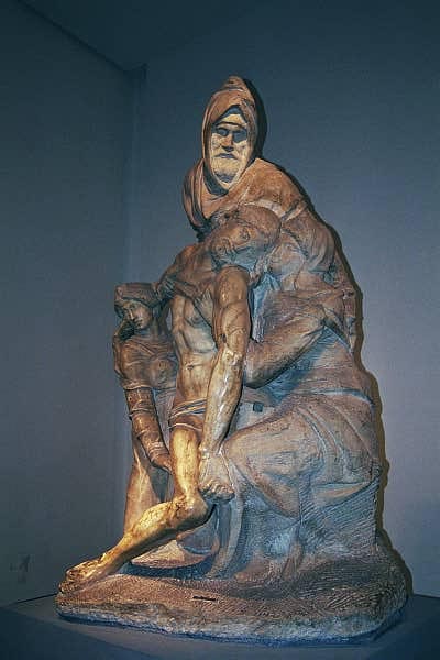 Michaelangelo's unfinished Pieta, Florence Cathedral Museum