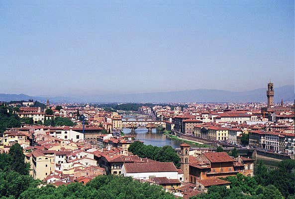View of Florence from Piazzale Michaelangelo
