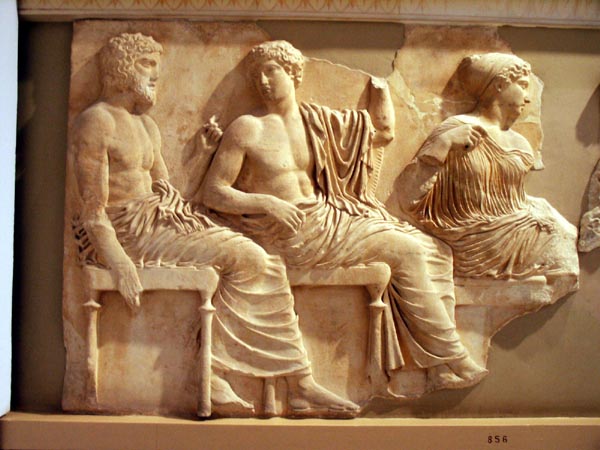 Pieces from the Panathenaic frieze, Acropolis Museum