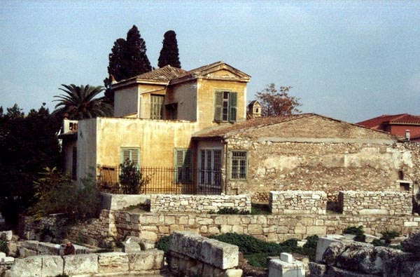 Old house near the Ancient Agora, Athens