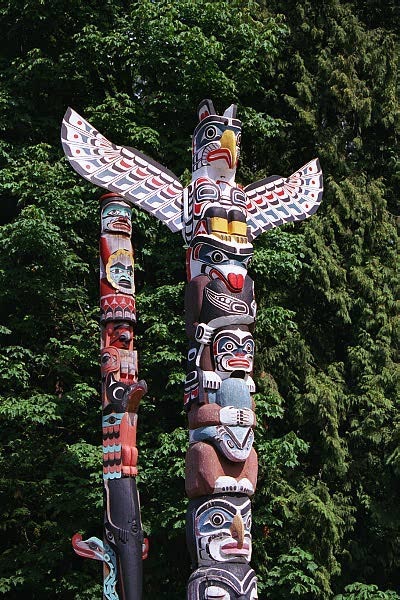 Totem Poles, Stanley Park