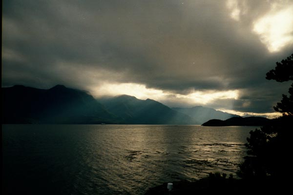 The Clouds Breaking over Johnstone Strait