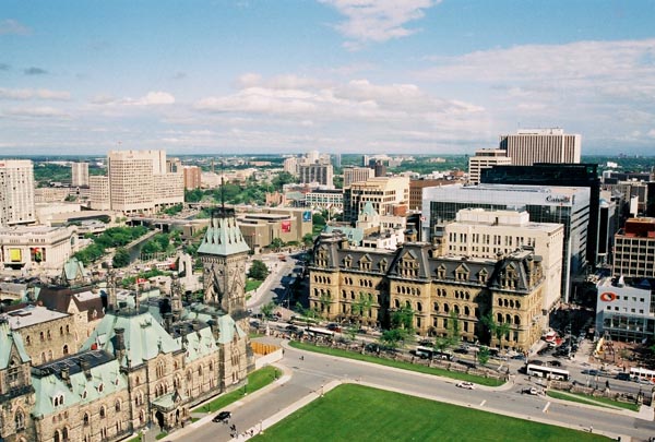 View SE from Peace Tower