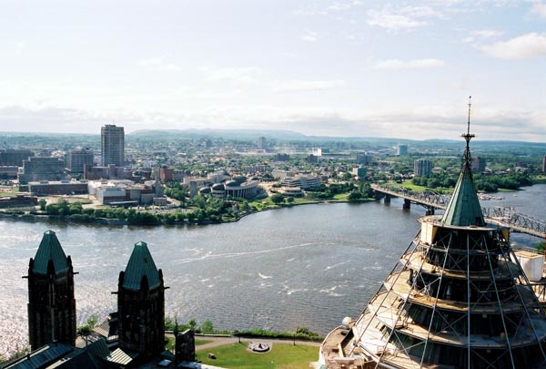 View N to Hull, Quebec