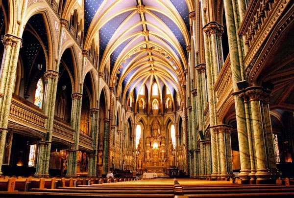 Inside Notre Dame, Ottawa