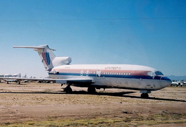 One of the earliest 727's slated for the National Air and Space Museum at IAD