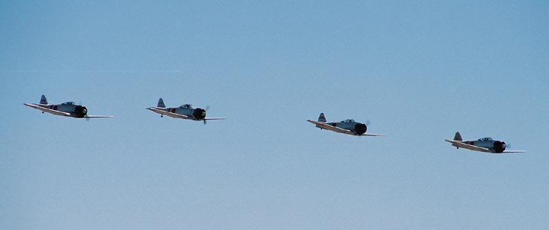 Reenactment group Tora Tora Tora at Tucson Airshow 2003