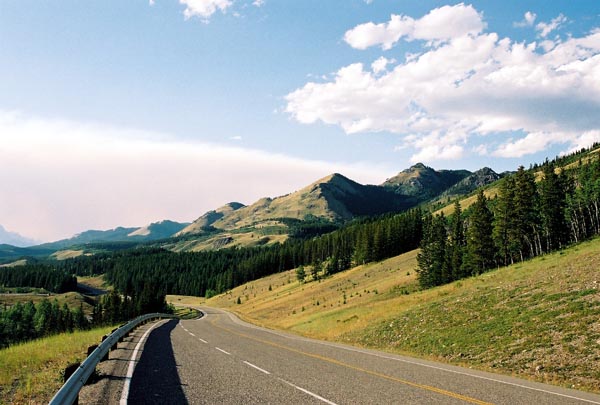 The drive through Kananaskis is a beautiful way to get to Banff