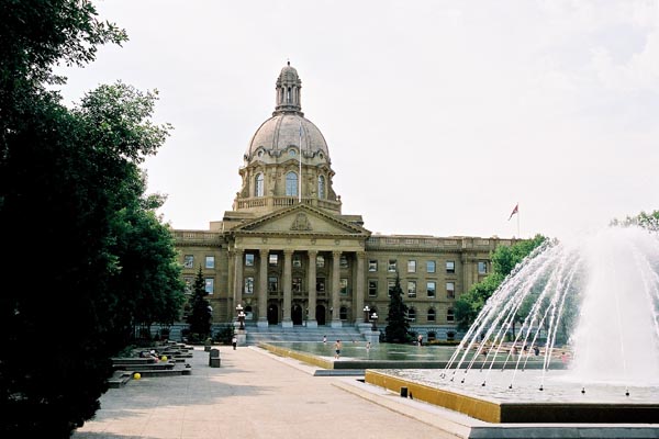 The Alberta Provincial Legislature Building, Edmonton