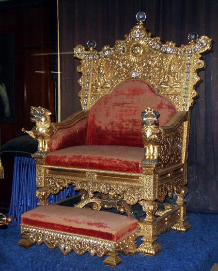 Throne of the Kings of Kandy, National Musem