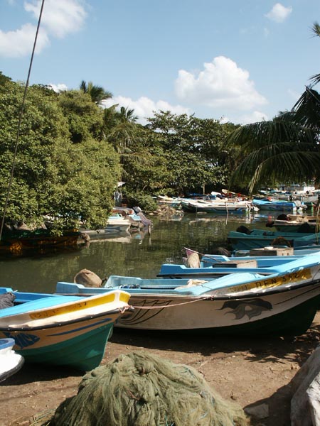 Fishing boats, Negombo lagoon
