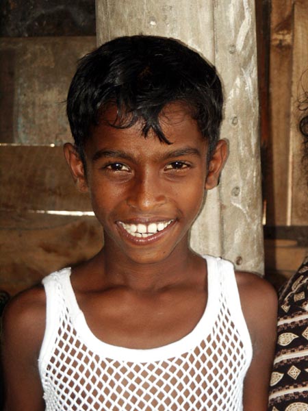 Sri Lankan boy, Negombo, Sri Lanka