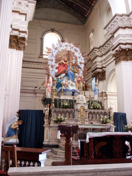 Main altar, St. Mary's