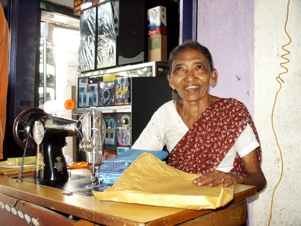 They tell me she's the best tailor in Negombo