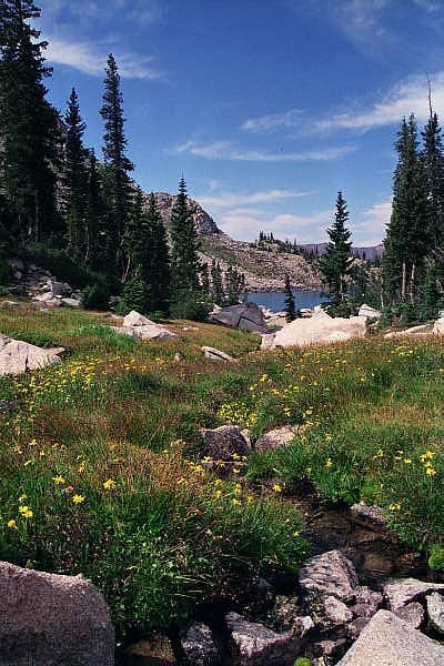 White Pine Lake, near Salt Lake City