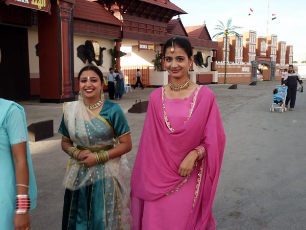 Indian women at the Dubai Shopping Festival