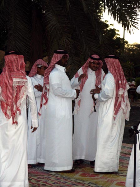 Saudi musicians and dancers, Dubai Heritage Village