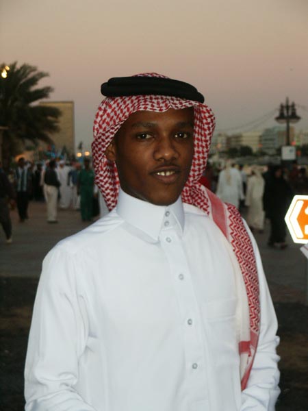One of the Saudi dancers, Dubai UAE