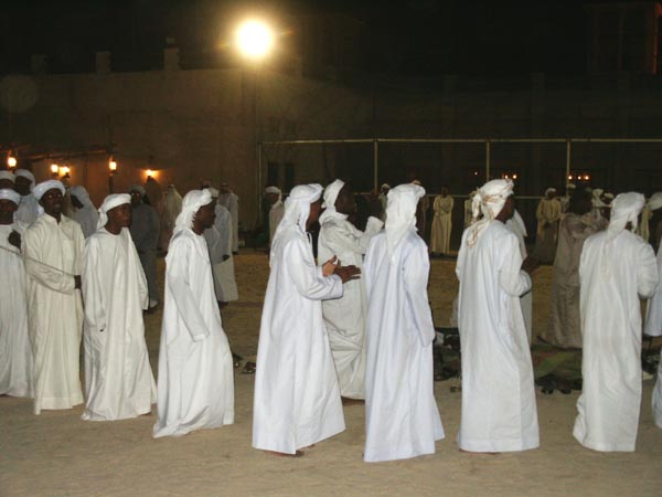 Omani Bedouin dancing