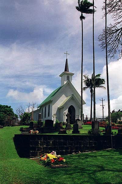Church in Halaula, Hawaii