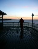 Fishing on Clevedon Pier