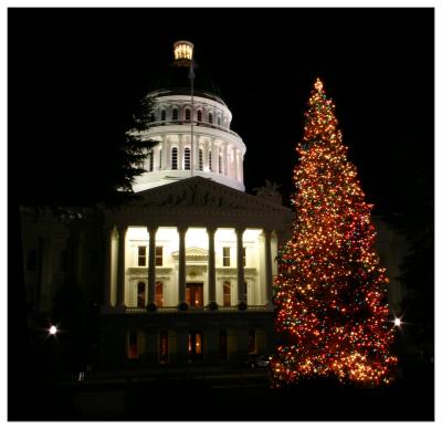 Sacramento Christmas Capitol
