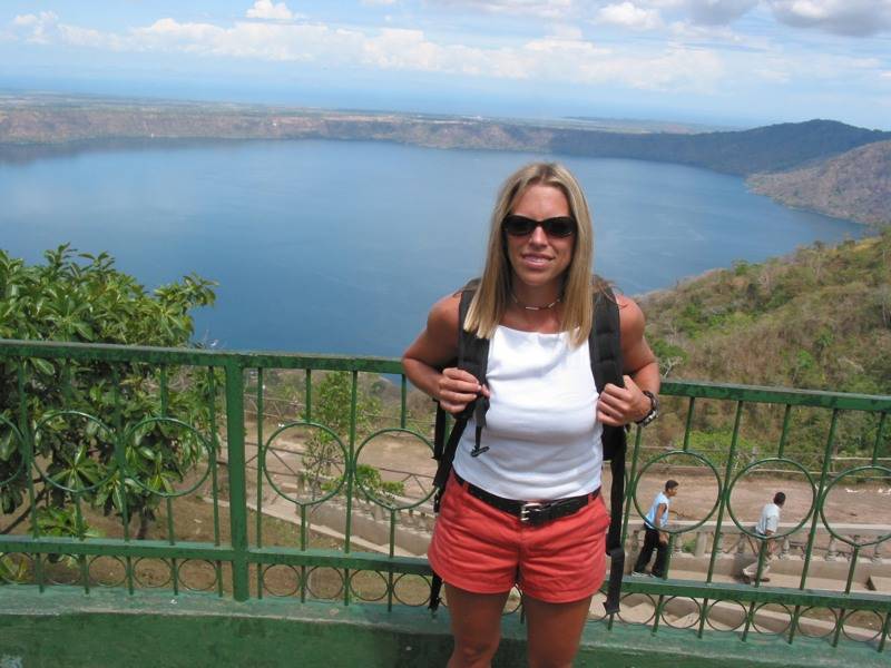 Mandy at Lago Apoyo