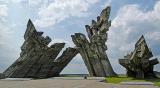 The Soviets erected an impressive and moving monument