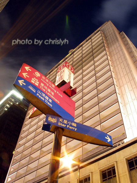 Road signpost 