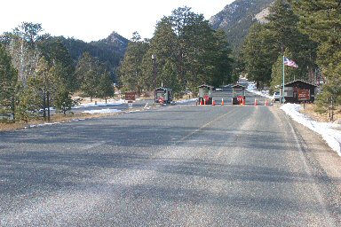 Entrance to RMNP