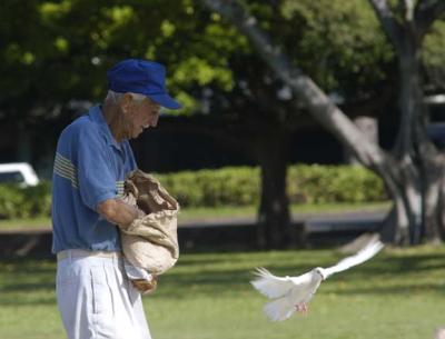 Man and Bird
