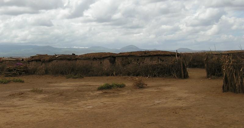 Outside the village walls