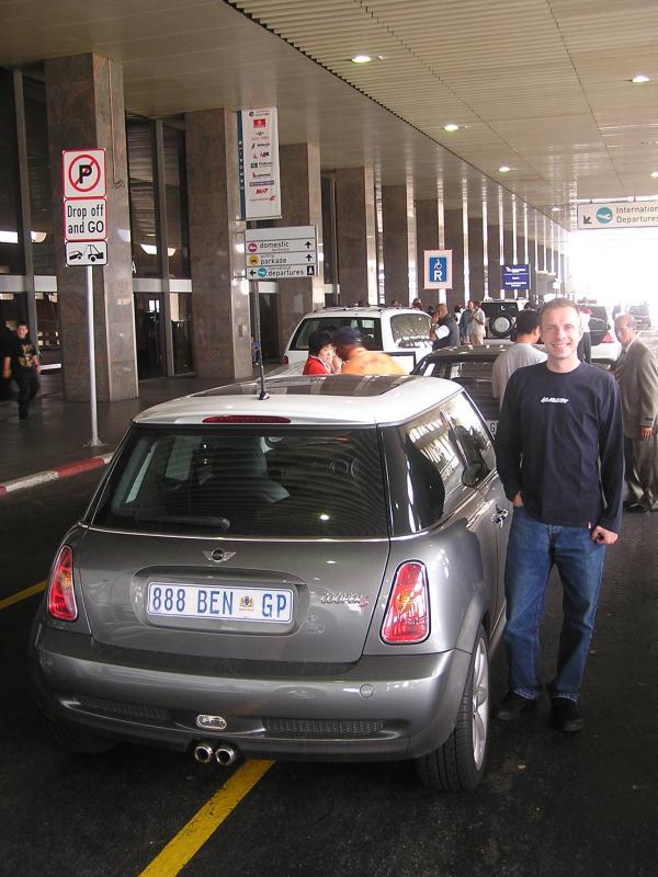 Ben & his Mini Cooper