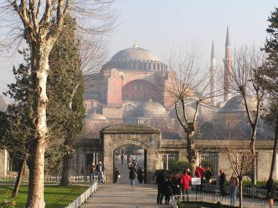 View from Blue Mosque
