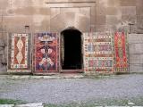 carpet sales at every turn even at the Silk Road Camel Hotel